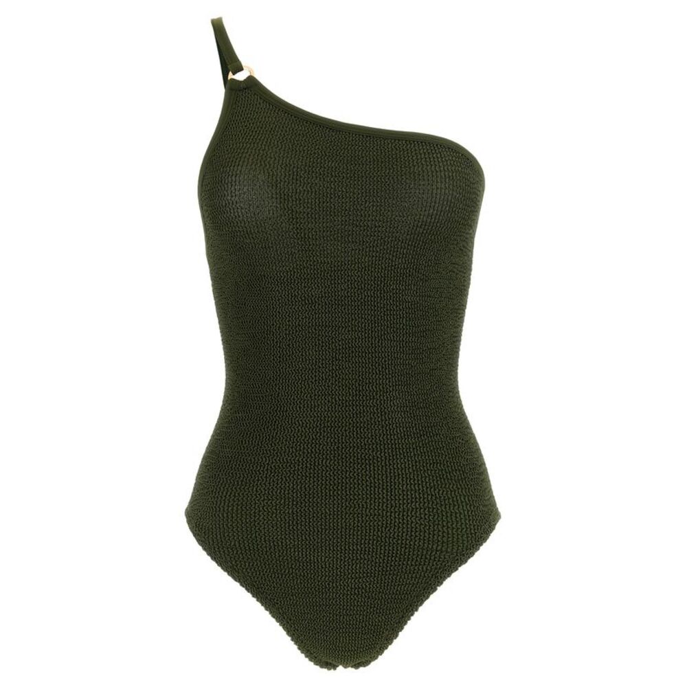 Hunza G Bicolor Polyamide One-Piece Women's Swimsuit